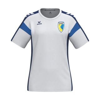 T-shirt Celebrate 125 Femme Blanc/Bleu roy