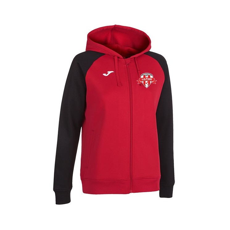 Veste à capuche Academy IV Femme Rouge/Noir