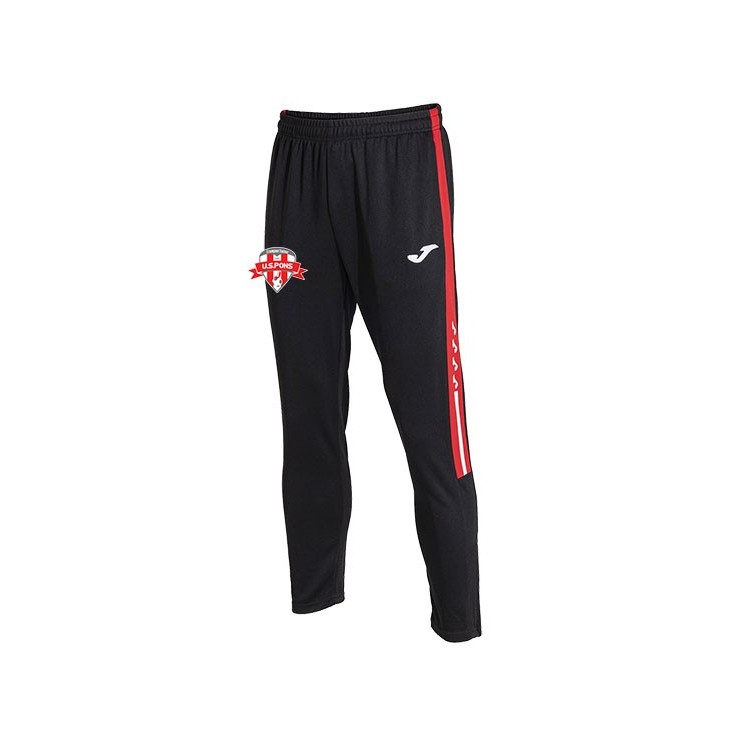 Pantalon Olimpiada Noir/Rouge (coupe homme)