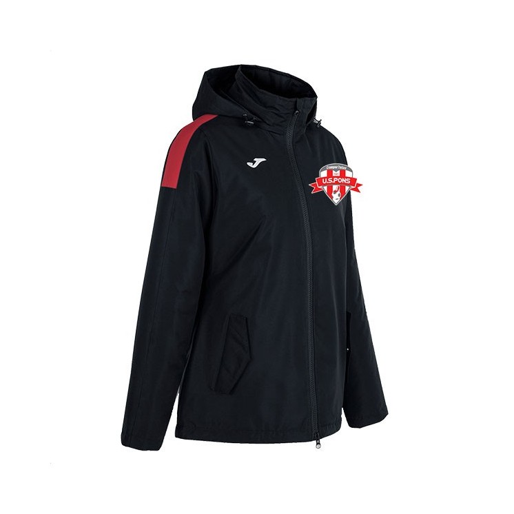 Anorak Trivor Femme Noir/Rouge
