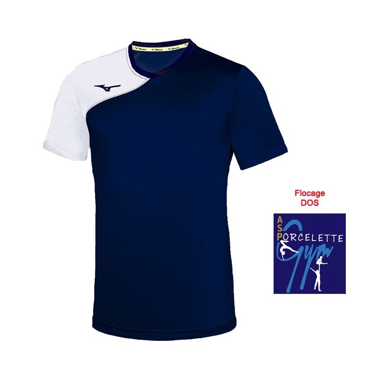 Maillot Shukyu Marine/Blanc