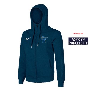 Veste à capuche Mizuno Jr Marine