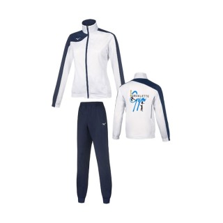 Survêtement Knit Kobe Femme Blanc/Marine