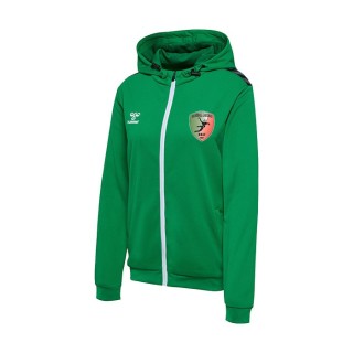 Veste à capuche HmlAuthentic Femme Vert gelée