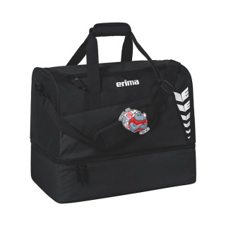 Sac de sport avec compartiment inférieur Six Wings L Noir