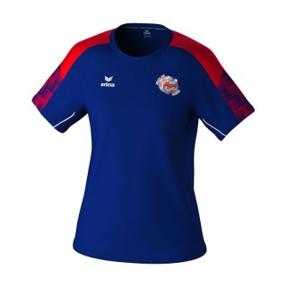 T-shirt Evo Star Femme Marine/Rouge