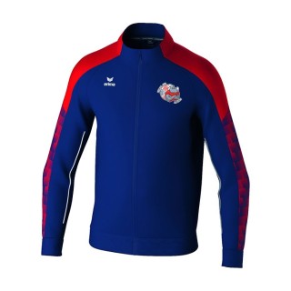 Veste d'entraînement Evo Star Marine/Rouge (coupe homme)