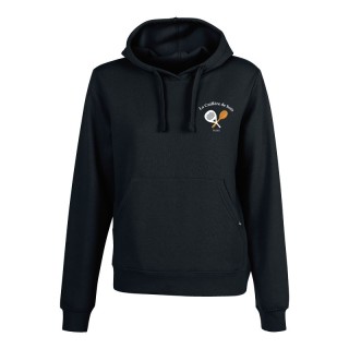 Sweat à capuche Montana Femme Noir