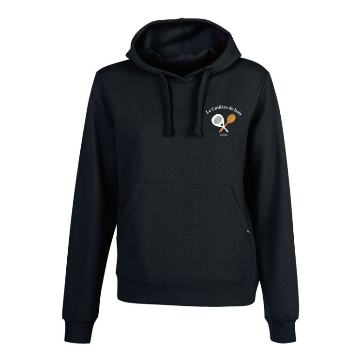 Sweat à capuche Montana Femme Noir