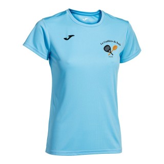 T-shirt Combi Femme Turquoise