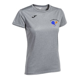 T-shirt Combi Femme Gris clair