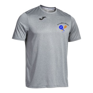 T-shirt Combi Gris clair