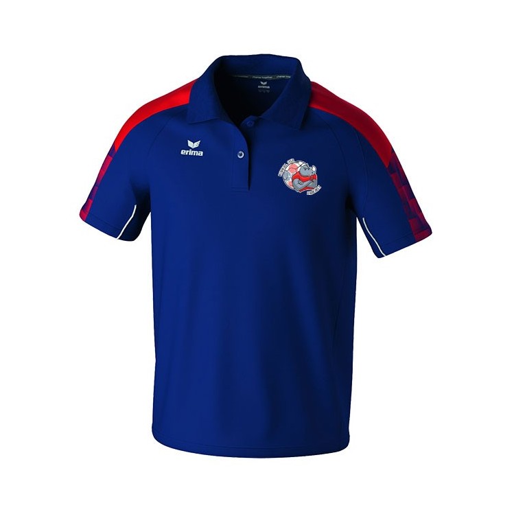 Polo Evo Star Marine/Rouge