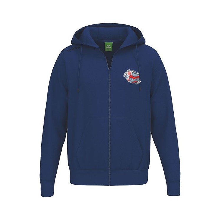 Veste à capuche TS New marine