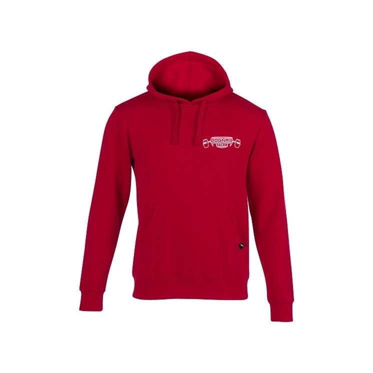 Sweat à capuche Montana Rouge