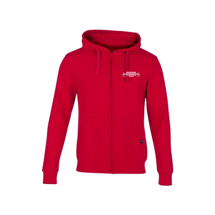 Veste à capuche Jungle Rouge