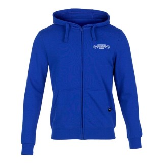 Veste à capuche Jungle Bleu