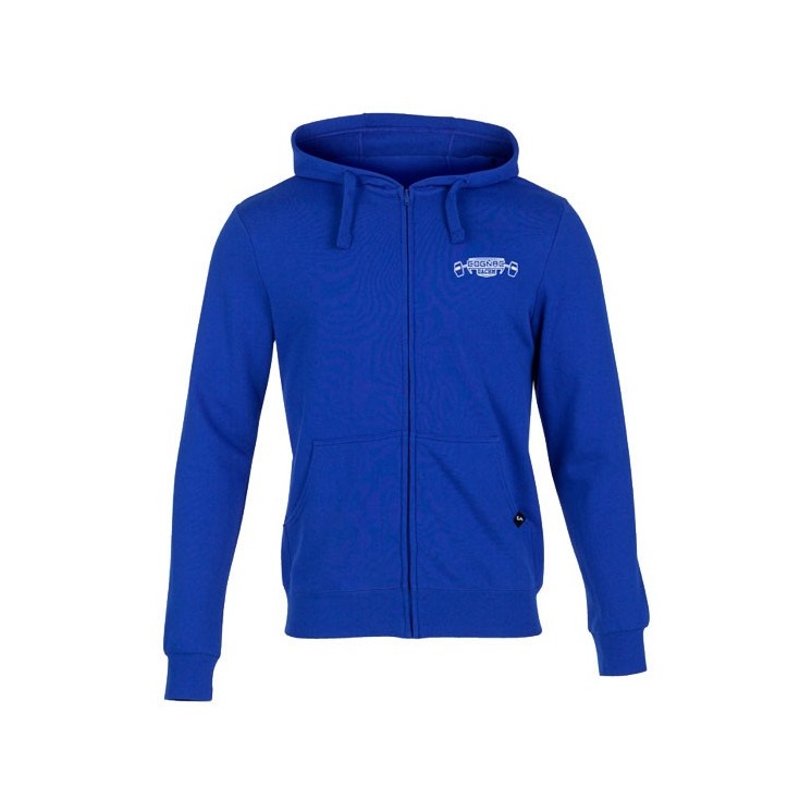 Veste à capuche Jungle Bleu