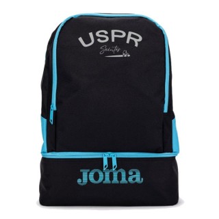 Sac à dos avec compartiment Estadio III Noir/Turquoise