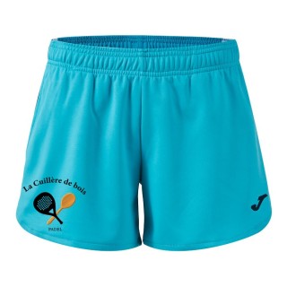Short Terra Danubio Femme Turquoise/Marine/Blanc