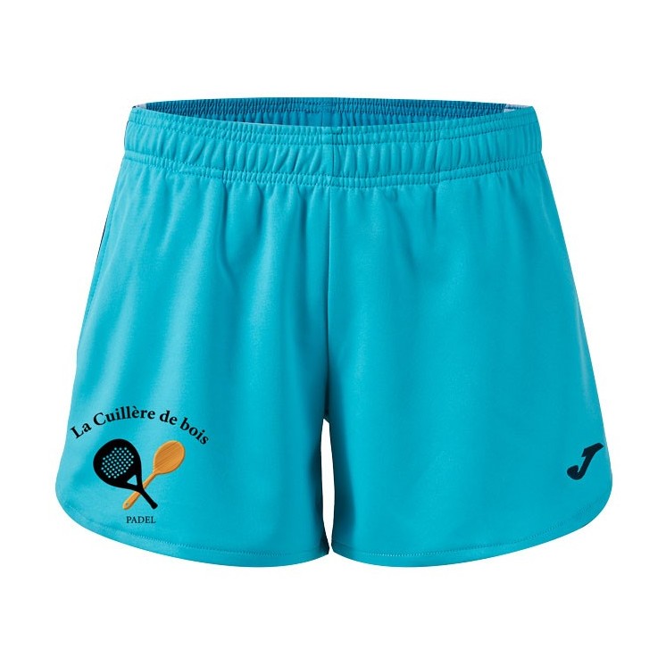 Short Terra Danubio Femme Turquoise/Marine/Blanc