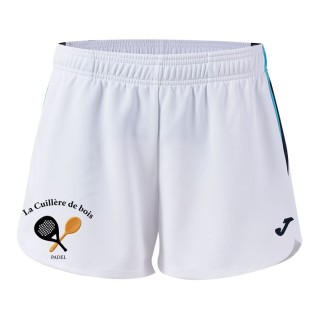 short Terra Danubio Femme Blanc/Turquoise/Marine