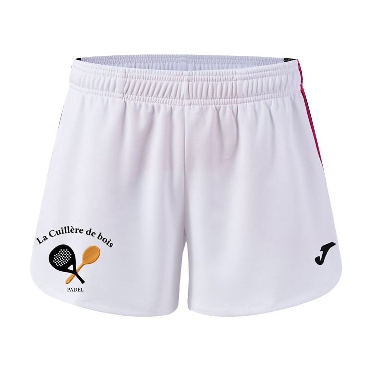 short Terra Danubio Femme Blanc/Framboise/Noie