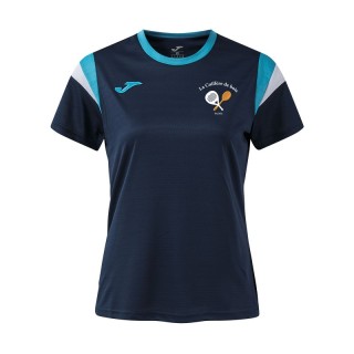 T-shirt Terra Danubio Femme Marine/Turquoise/Blanc