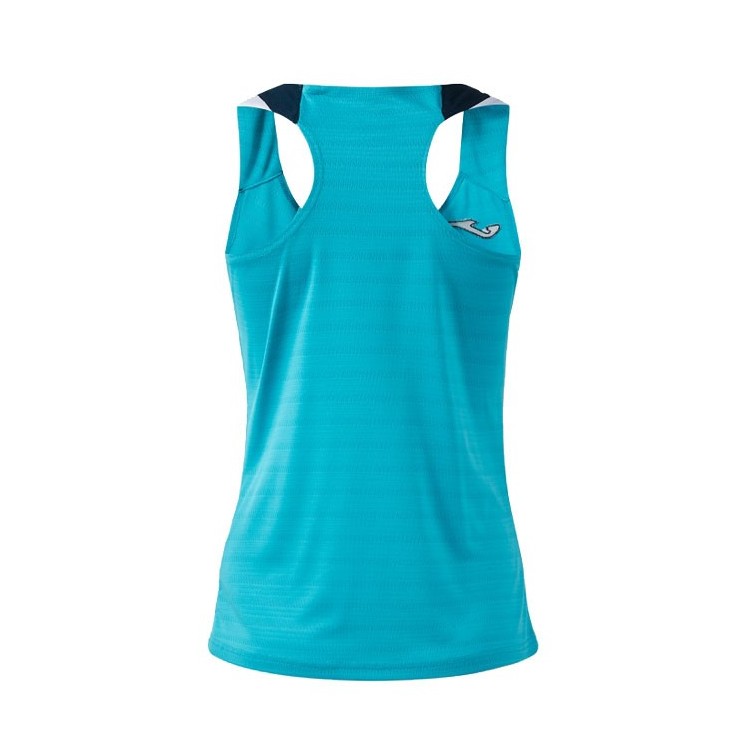 Débardeur Terra Danubio Turquoise/Marine/Blanc