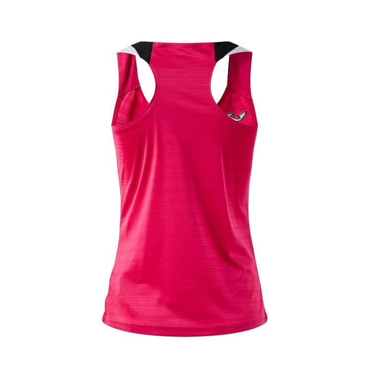 Débardeur Terra Danubio Framboise/Noir/Blanc