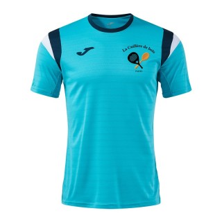 T-shirt Terra Danubio Turquoise/Marine/Blanc