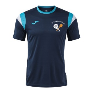 T-shirt Terra Danubio Marine/Turquoise/Blanc