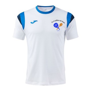 T-shirt Terra Danubio Blanc/Bleu roy/Marine