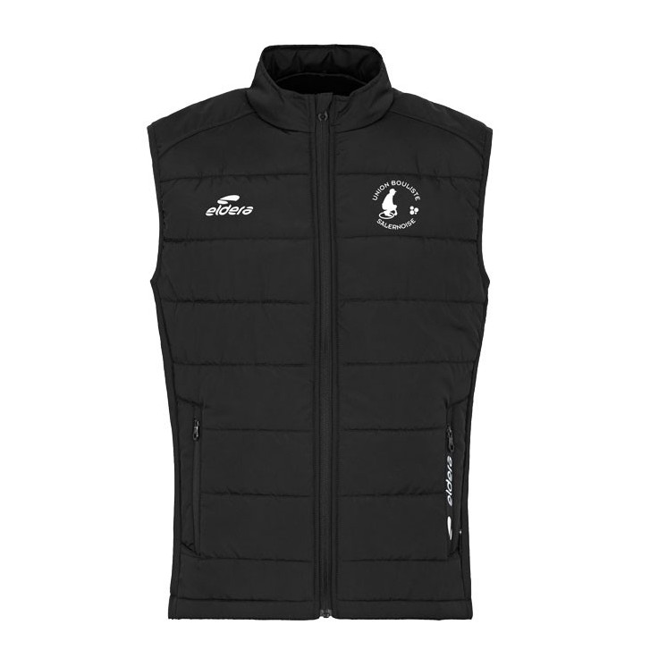 Veste sans manches Acarreaux Noir