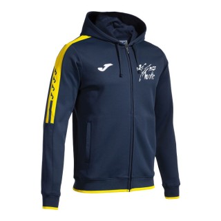 Veste à capuche Olimpiada Jr Marine/Jaune