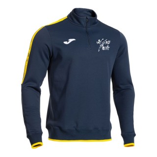 Sweat 1/2 zip Olimpiada Marine/Jaune