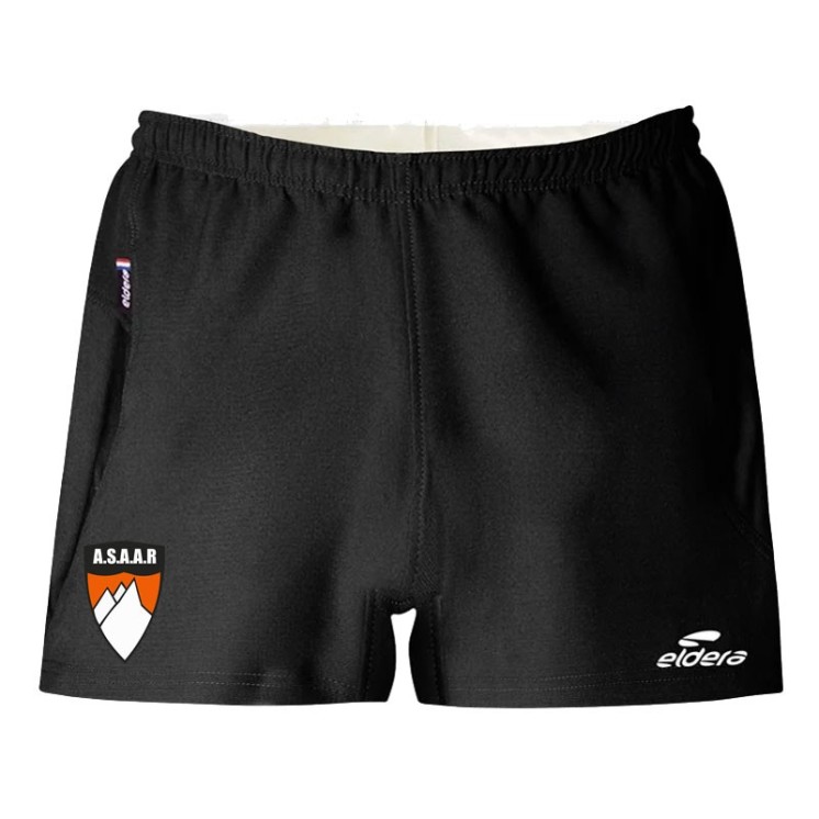 Short de rugby Chelem Noir