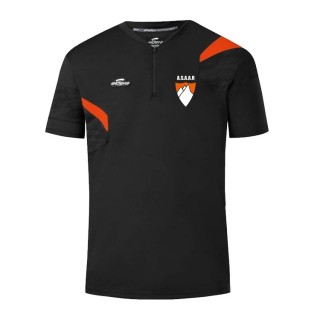 Polo E-cône Noir/Orange
