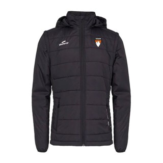 Blouson manches amovibles Acarreaux Noir