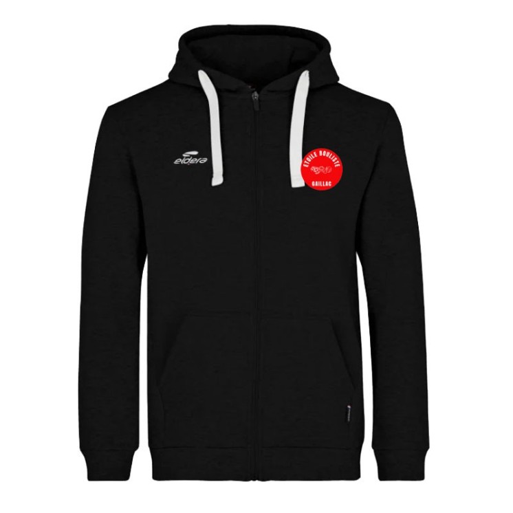 Veste à capuche Relax Jr Noir