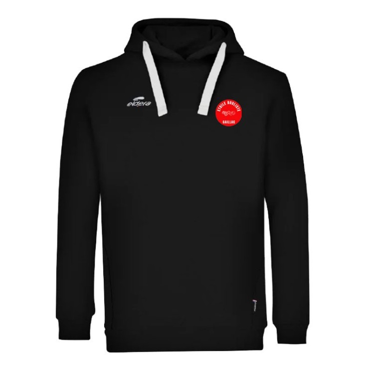 Sweat à capuche Relax Jr Noir