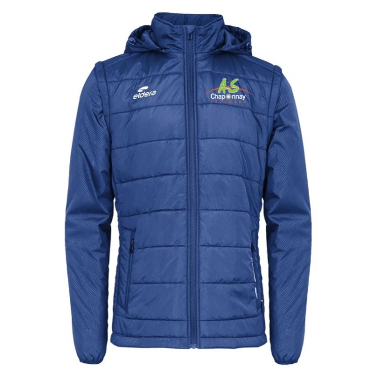 Veste manches et capuche amovibles Acarreaux Bleu roy