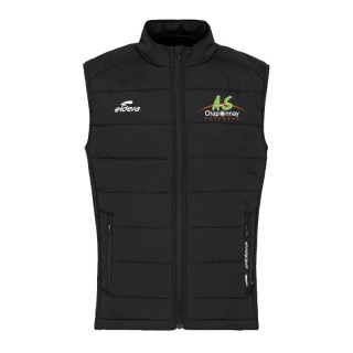 Veste sans manches Acarreaux Noir