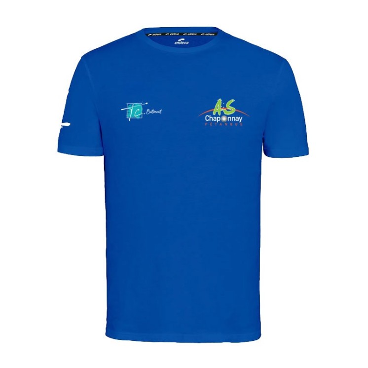 T-shit Teeiebo Bleu roy