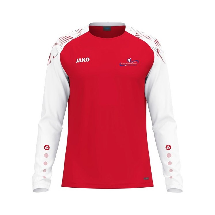 T-shirt Sonic ML Rouge/Blanc