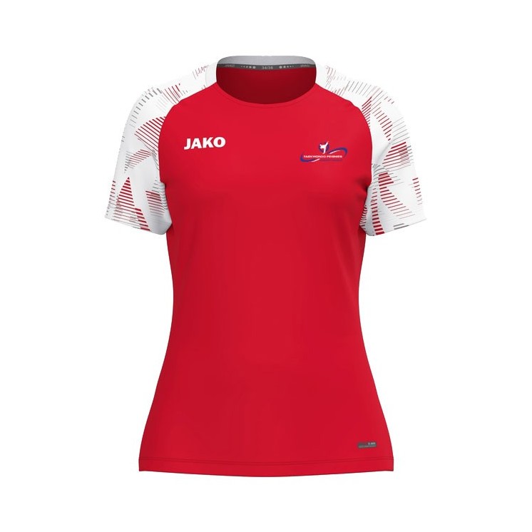 T-shirt Sonic Femme Rouge/Blanc