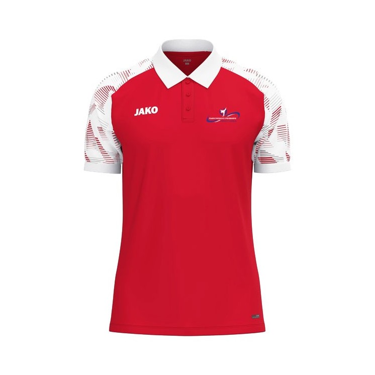 Polo Sonic Rouge/Blanc (coupe homme)