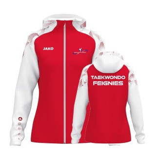 Veste à capuche Sonic Femme Rouge/Blanc