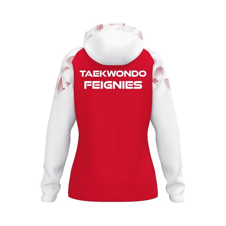 Veste à capuche Sonic Femme Rouge/Blanc