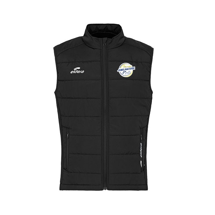 Veste sans manches Acarreaux Noir